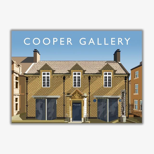 Cooper Gallery - Graphic Art Print on Paper 17 Stories Size: 30cm H x 40cm W x 3cm D, Frame Option: No Framed on Productcaster.