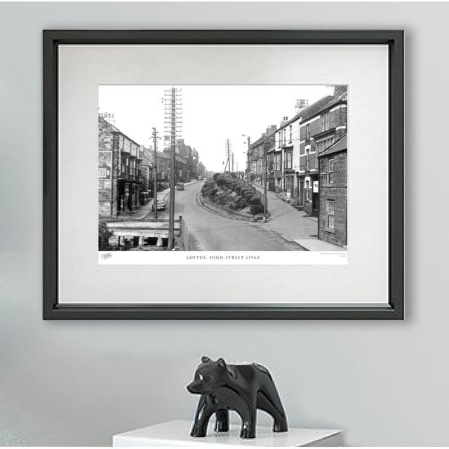 'Loftus, High Street C1960' - Picture Frame Photograph Print on Paper The Francis Frith Collection Size: 40cm H x 50cm W x 2.3cm D on Productcaster.