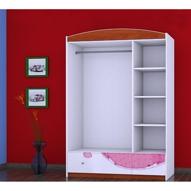 Kleiderschrank Remmington Roomie Kidz Farbe: Rot on Productcaster.