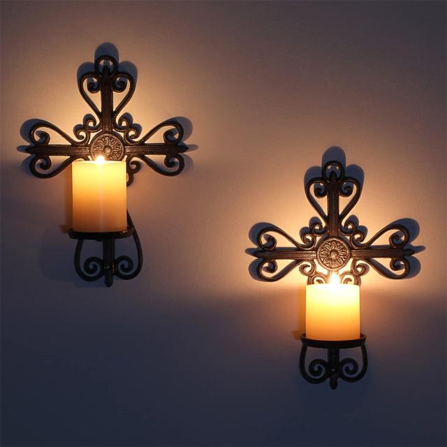 Metal Wall Wall Sconce Astoria Grand on Productcaster.