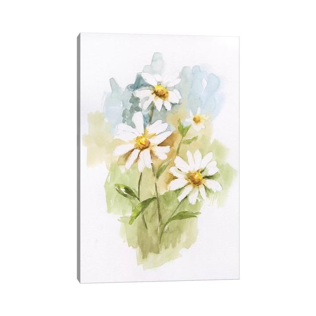 Wild Daisy I by Nan - Painting Print on Canvas 17 Stories Size: 30.48cm H x 20.32cm W x 1.91cm D, Format: Wrapped Canvas on Productcaster.