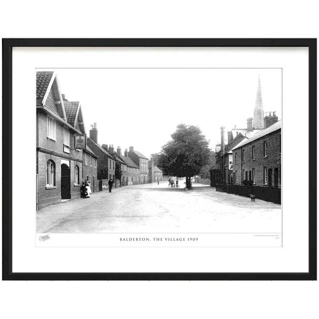 Balderton, The Village 1909 - Single Picture Frame Print The Francis Frith Collection Size: 45cm H x 60cm W x 2.3cm D on Productcaster.