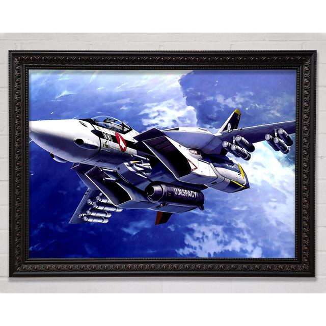 Macross Fighter - Print Bright Star Size: 100cm H x 141.4cm W on Productcaster.