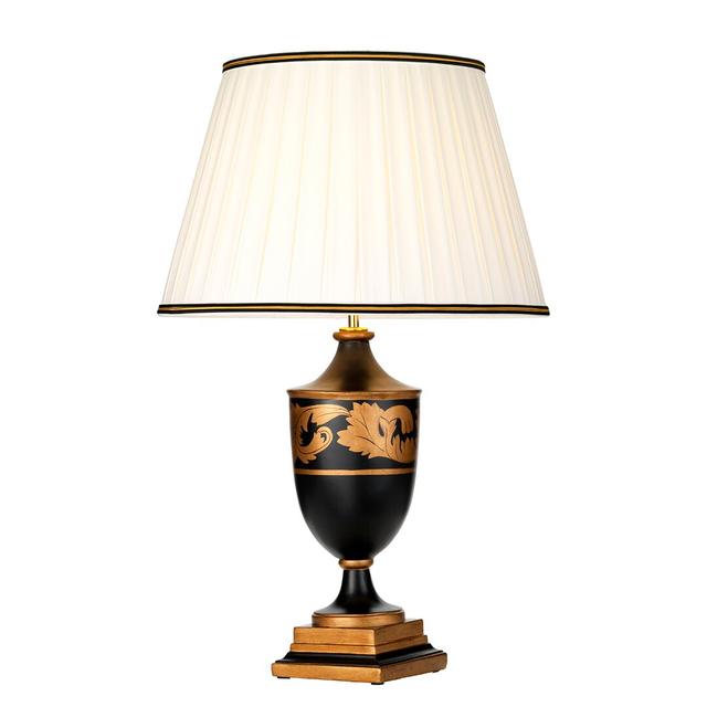 Someries Wood Table Lamp Astoria Grand on Productcaster.