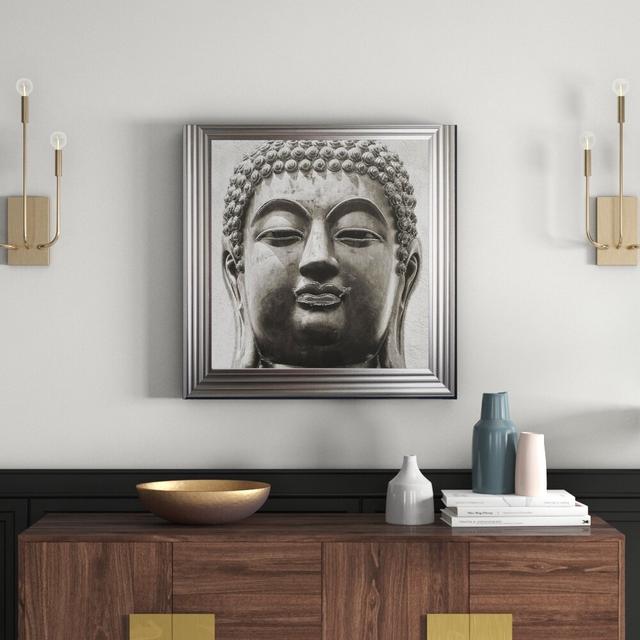 'Buddha 2' Framed Graphic Art Print East Urban Home on Productcaster.