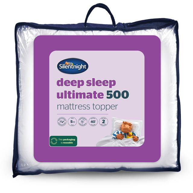 Silentnight Ultimate Deep Sleep 500 Mattress Topper Silentnight Bed Size: Kingsize (5') on Productcaster.