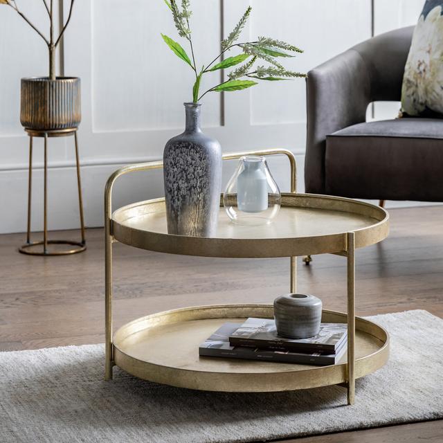 3 Legs Coffee Table with Storage Gallery Direct on Productcaster.