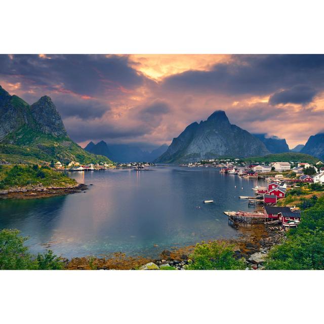 Reine, Norway Alpen Home Size: 81cm H x 122cm W on Productcaster.