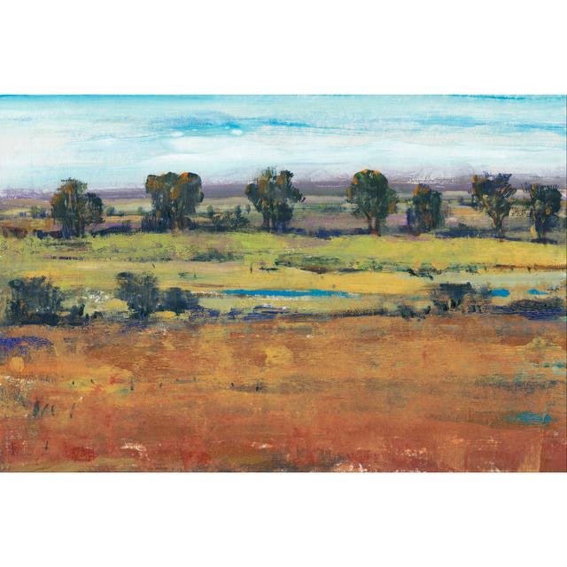 Planting Time II by Timothy O' Toole - Wrapped Canvas Painting Marlow Home Co. Size: 61cm H x 91cm W on Productcaster.