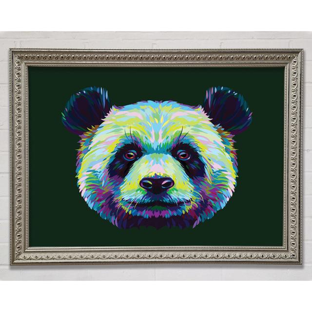 The Panda Head - Print Bright Star Size: 21cm H x 29.7cm W on Productcaster.