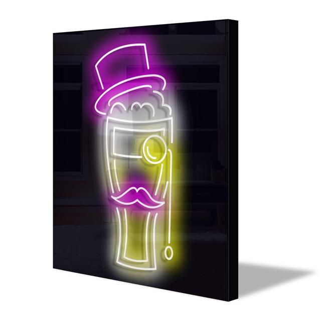 Neon Sign Beer Glass Wall Décor Corrigan Studio on Productcaster.