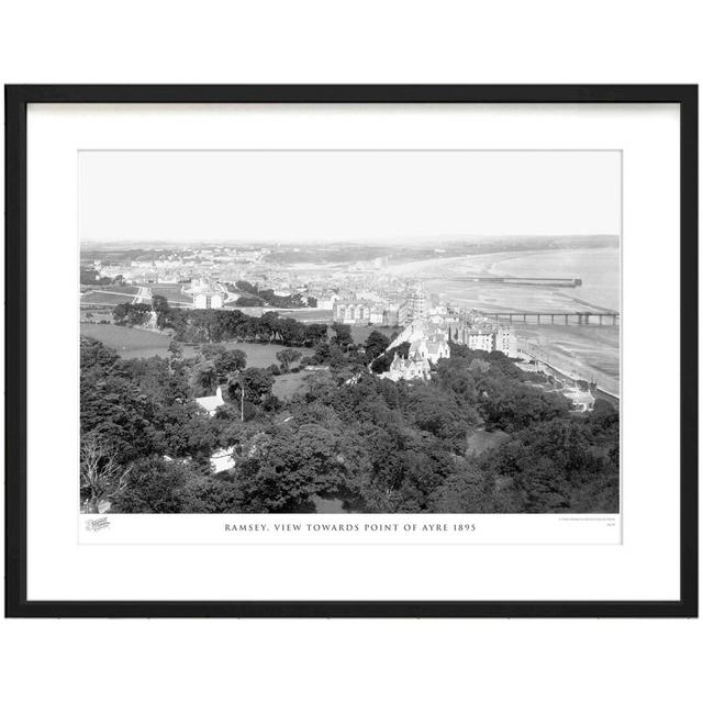 'Ramsey, View Towards Point of Ayre 1895' by Francis Frith - Picture Frame Photograph Print on Paper The Francis Frith Collection Size: 60cm H x 80cm on Productcaster.