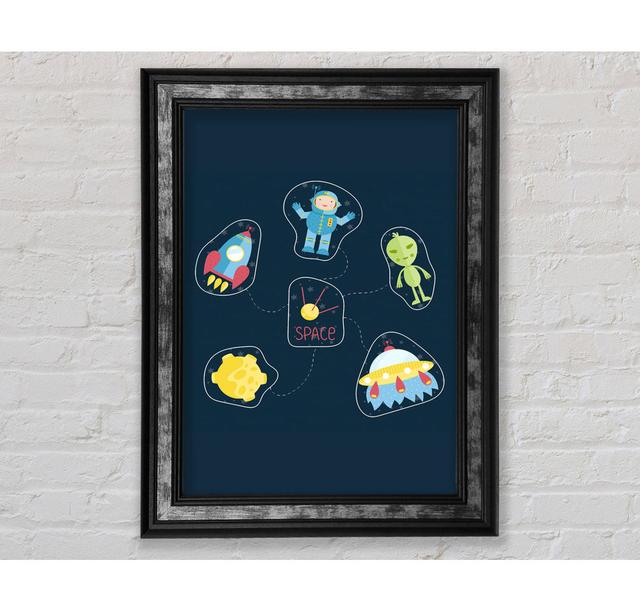 Single Picture Frame Art Prints Bright Star Size: 100cm H x 141.4cm W on Productcaster.