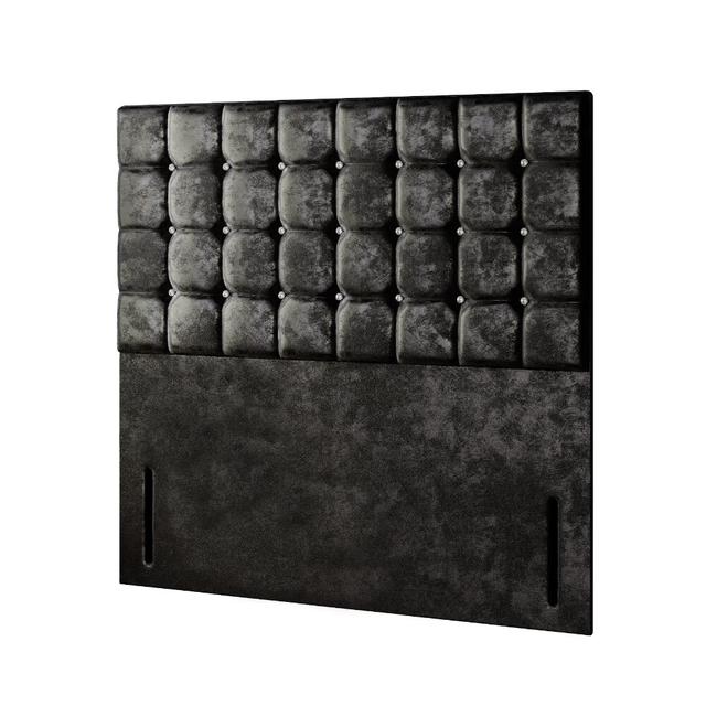 Galarza Divan Bet Set Mercer41 Size: Small Double (4'), Colour: Matte Black on Productcaster.