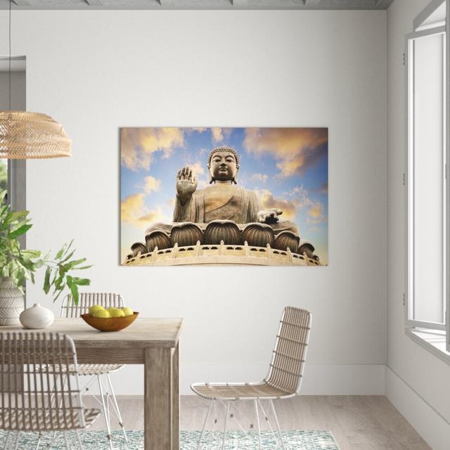 Big Buddha - Wrapped Canvas Graphic Art Print East Urban Home Size: 90cm H x 60cm W on Productcaster.