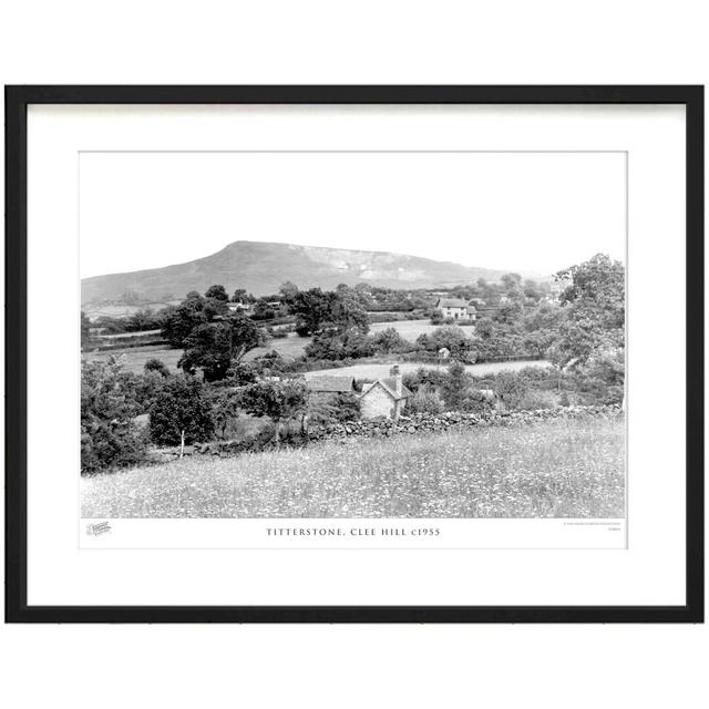 'Titterstone, Clee Hill C1955' - Picture Frame Photograph Print on Paper The Francis Frith Collection Size: 60cm H x 80cm W x 2.3cm D on Productcaster.