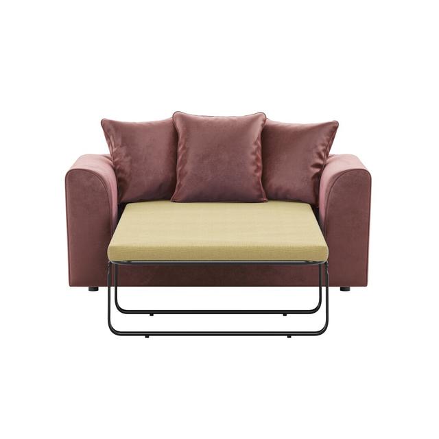 Schlafsofa Awn 17 Stories Farbe der Polsterung: Pfirsichfarben on Productcaster.