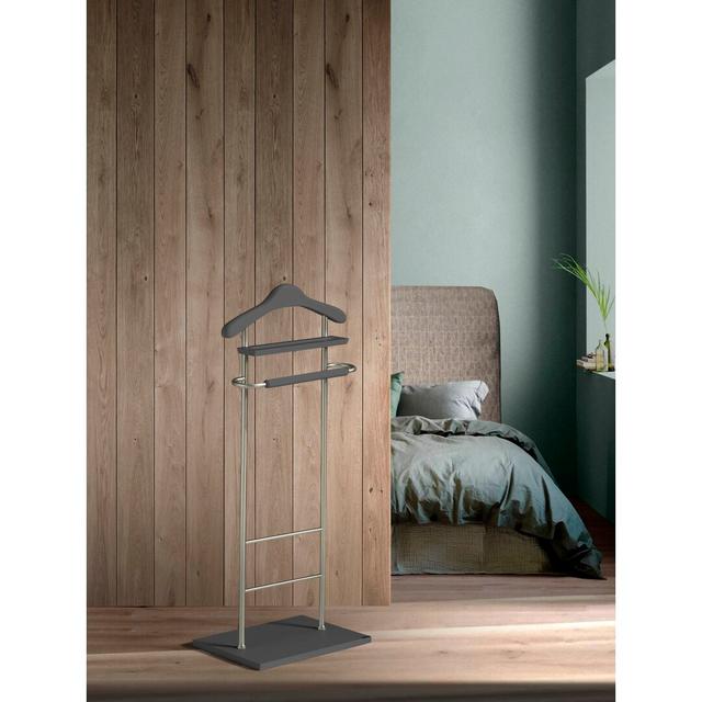 Beeks Freestanding Valet Stand Ebern Designs Finish: Oak on Productcaster.