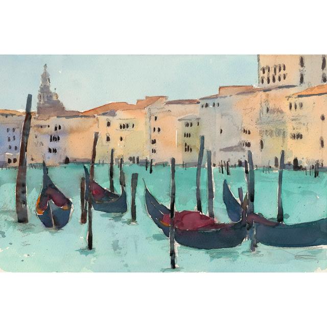 Venice Plein Air VII by Samuel Dixon - Wrapped Canvas Art Prints Longshore Tides Size: 81cm H x 122cm W x 3.8cm D on Productcaster.