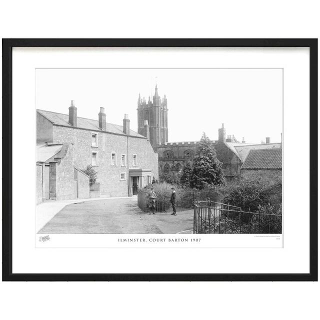 Ilminster, Court Barton 1907 - Single Picture Frame Print The Francis Frith Collection Size: 60cm H x 80cm W x 2.3cm D on Productcaster.