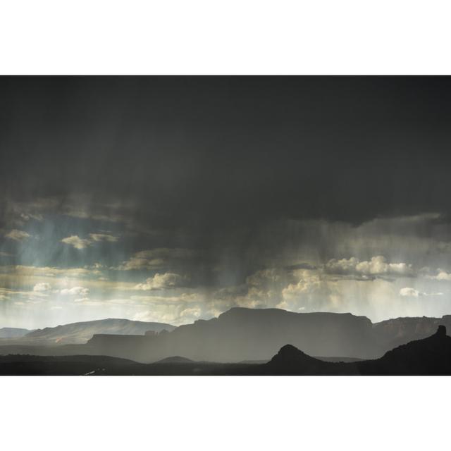 Thunderstorm Rain Hail Microburst by ChuckSchugPhotography - Wrapped Canvas Art Prints Alpen Home Size: 30cm H x 46cm W on Productcaster.