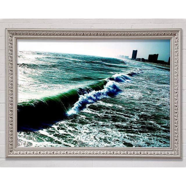 City Ocean - Single Picture Frame Art Prints Bright Star Size: 21cm H x 29.7cm W x 3cm D on Productcaster.