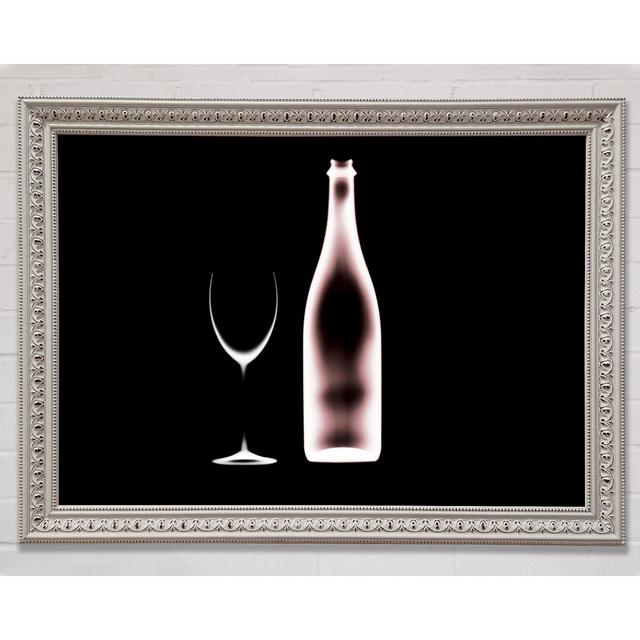 X-Ray Wine Bottle Framed Print Bright Star Size: 100cm H x 141.4cm W x 3cm D on Productcaster.