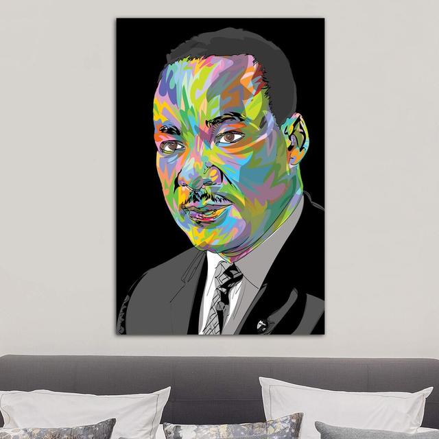 MLK 2020 by Technodrome1 - Wrapped Canvas Graphic Art Print Latitude Run Size: 101.6cm H x 66.04cm W x 3.81cm D on Productcaster.