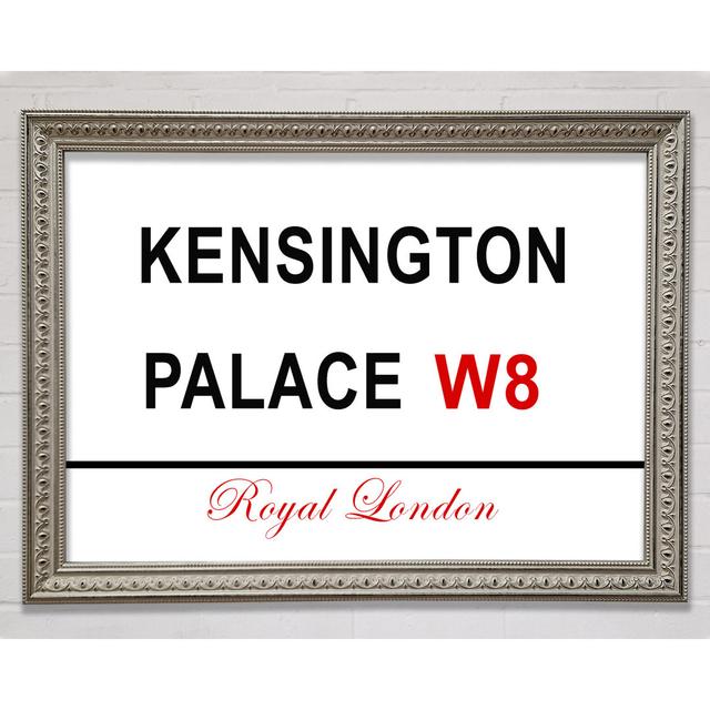 Kensington Palace Signs Framed Print Bright Star Size: 100cm H x 141.4cm W on Productcaster.