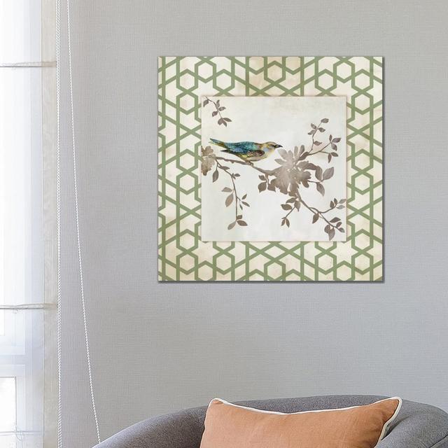 Audubon Tile II by Asia Jensen - Wrapped Canvas Print Rosalind Wheeler on Productcaster.