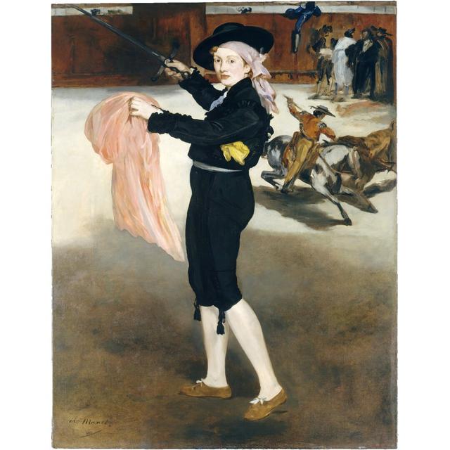 Edouard Manet - Wrapped Canvas Print East Urban Home Size: 114cm H x 77cm W on Productcaster.