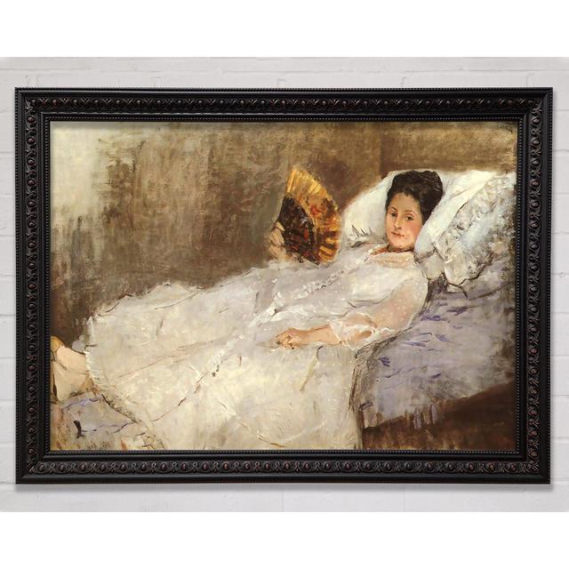 Morisot Portrait Of Madame Hubard Framed Print Bright Star Size: 42cm H x 59.7cm W x 3cm D on Productcaster.