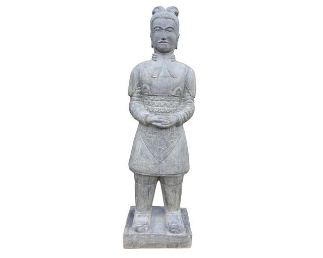 Cipriano Standing Warrior Statue Dakota Fields on Productcaster.