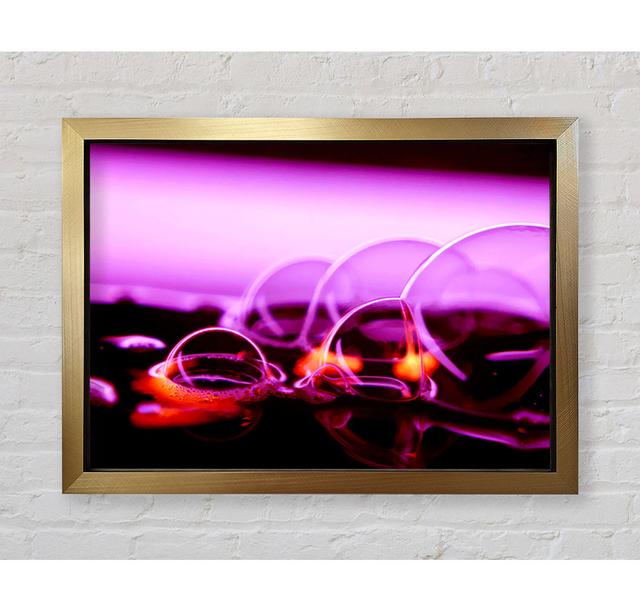 Fire Bubbles - Single Picture Frame Art Prints Bright Star Size: 100cm H x 141.4cm W on Productcaster.