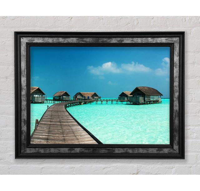 Honeymoon Retreat - Single Picture Frame Art Prints Bright Star Size: 100.1cm H x 141.4cm W on Productcaster.