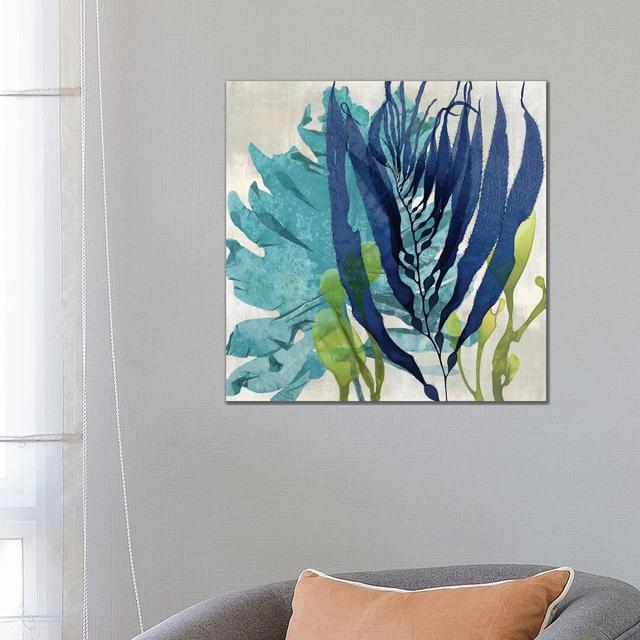 Sea Nature II by Melonie Miller - Print on Canvas East Urban Home Size: 45.72cm H x 45.72cm W x 3.8cm D, Format: Wrapped Canvas on Productcaster.