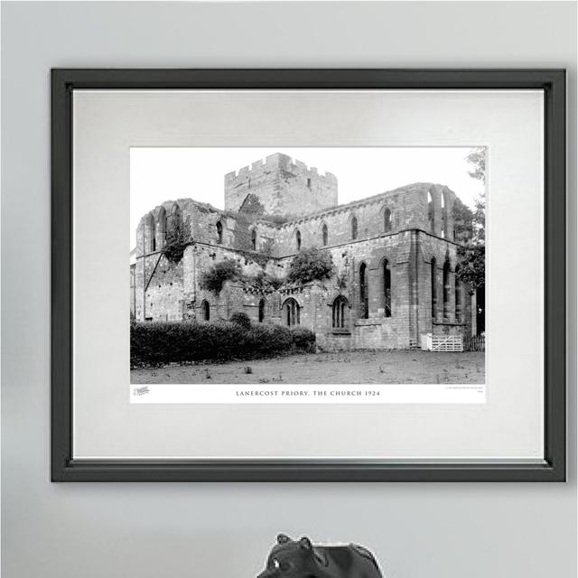 'Lanercost Priory, the Church 1924' by Francis Frith - Picture Frame Photograph Print on Paper The Francis Frith Collection Size: 40cm H x 50cm W x 2. on Productcaster.