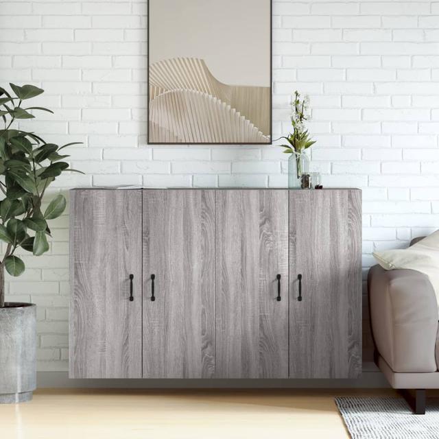 Inara Wall Bathroom Cabinet (Set of 2) Fairmont Park Colour: Grey Sonoma on Productcaster.