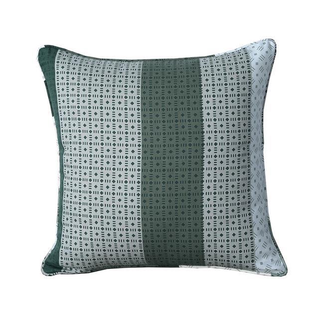 Amandi Square Scatter Cushion Cushion With Filling Marlow Home Co. Colour: Green on Productcaster.