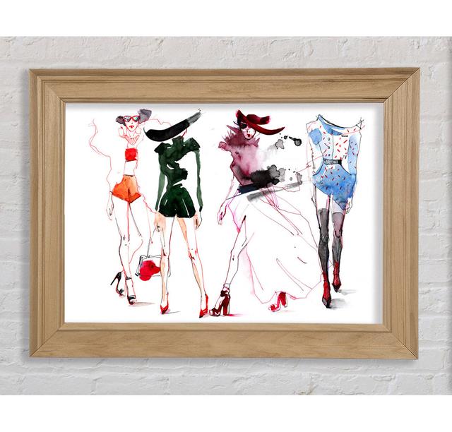 Summer Fashion Show - Print Bright Star Size: 21cm H x 42cm W x 8cm D on Productcaster.