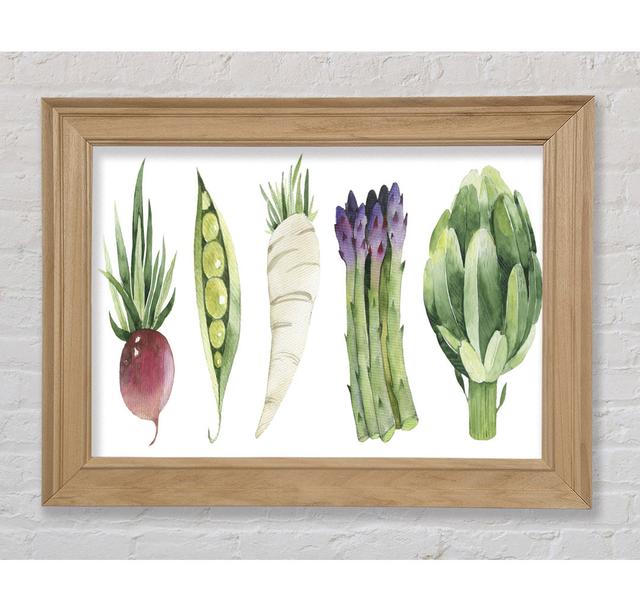 Set Of 5 Veg - Print Bright Star Size: 84.1cm H x 142.2cm W on Productcaster.