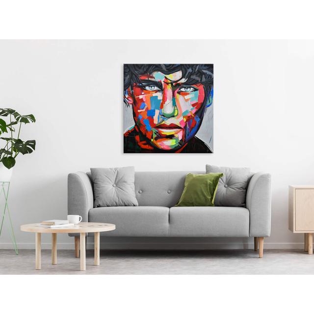 Painting "BoyS Face" - Color Multicolored Ivy Bronx on Productcaster.