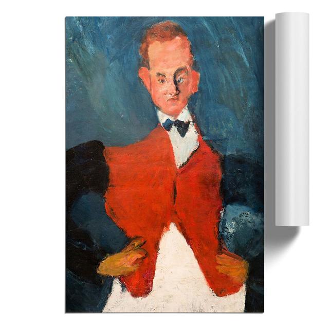 The Waiter by Chaim Soutine - Unframed Painting East Urban Home Size: 30cm H x 21cm W x 0.1cm D on Productcaster.