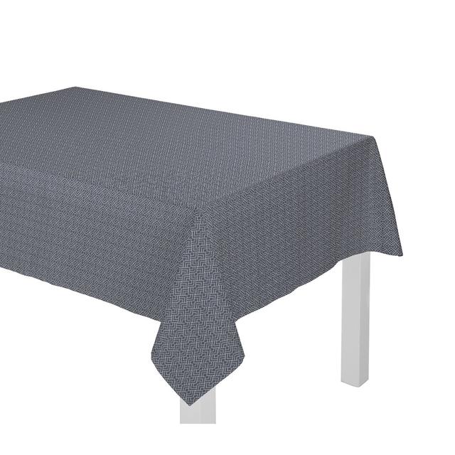 Salguero Tablecloth Brayden Studio Size: 145cm W x 220cm L, Colour: Dark blue on Productcaster.