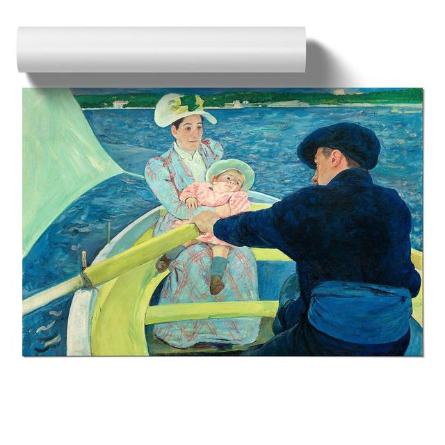 The Boating Party by Mary Cassatt - Unframed Painting East Urban Home Size: 21cm H x 30cm W x 0.1cm D on Productcaster.