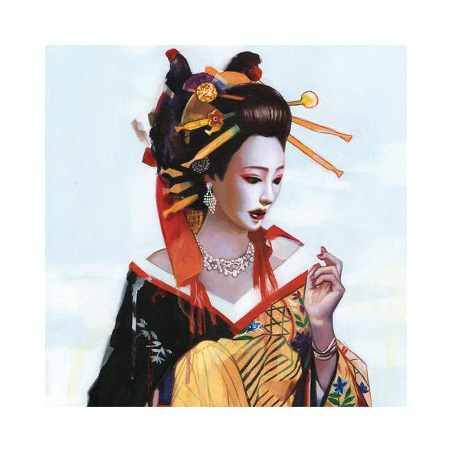 Fukai Aijo by Lioba Brückner - Wrapped Canvas Print ClassicLiving Size: 45.72cm H x 45.72cm W x 1.91cm D on Productcaster.