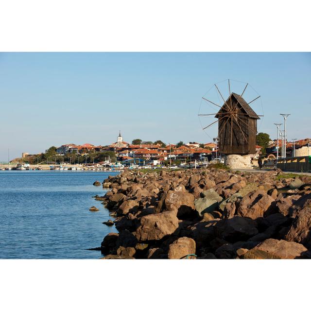 Nesebar Windmill House of Hampton Size: 81cm H x 122cm W on Productcaster.