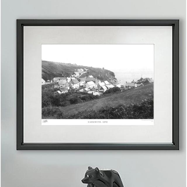 'Cadgwith, 1890' - Picture Frame Photograph Print on Paper The Francis Frith Collection Size: 60cm H x 80cm W x 2.3cm D on Productcaster.