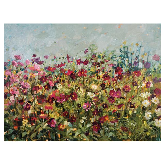 ANNE-MARIE BUTLIN (PINK COSMOS) 60X80 CANVAS - Leinwand ClassicLiving on Productcaster.