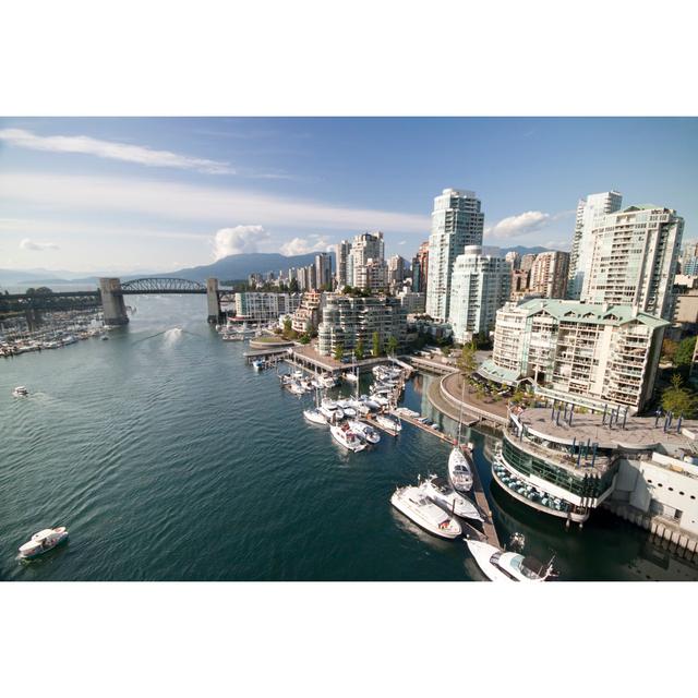 False Creek - Vancouver by Cisilya - Wrapped Canvas Print Latitude Run Size: 51cm H x 76cm W on Productcaster.